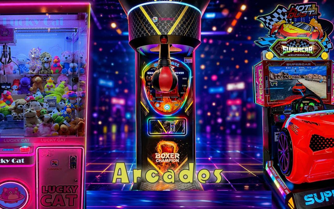Notre salle d&rsquo;arcades vous attend!